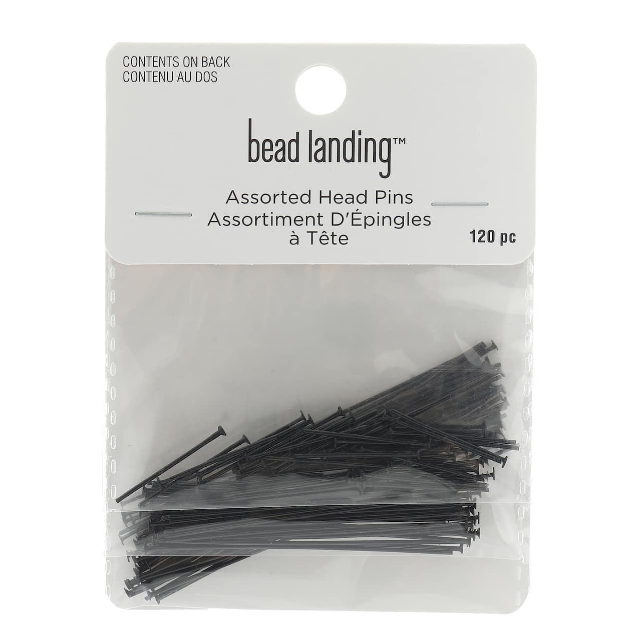 12 Packs: 120 ct. (1,440 total) Mixed Head Pins by Bead Landing™